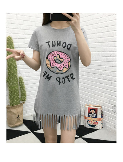Vestido a Juego Mamá e Hija con Donas y Flecos - Image 10