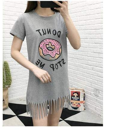 Vestido a Juego Mamá e Hija con Donas y Flecos - Image 17