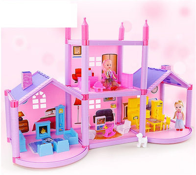 Villa de Casa de Muñecas DIY para Armar - Image 10