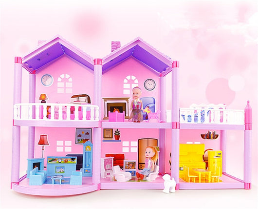 Villa de Casa de Muñecas DIY para Armar - Image 11