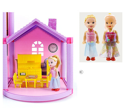 Villa de Casa de Muñecas DIY para Armar - Image 12