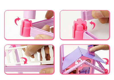 Villa de Casa de Muñecas DIY para Armar - Image 14