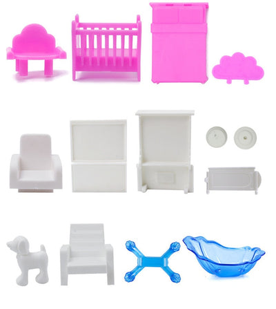 Villa de Casa de Muñecas DIY para Armar - Image 16
