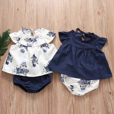 Conjunto Falda Plisada + Shorts Florales - Image 19