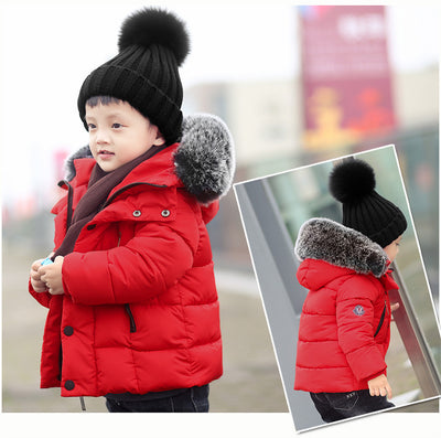 Chaqueta de Algodón Grueso para Niños - Image 8