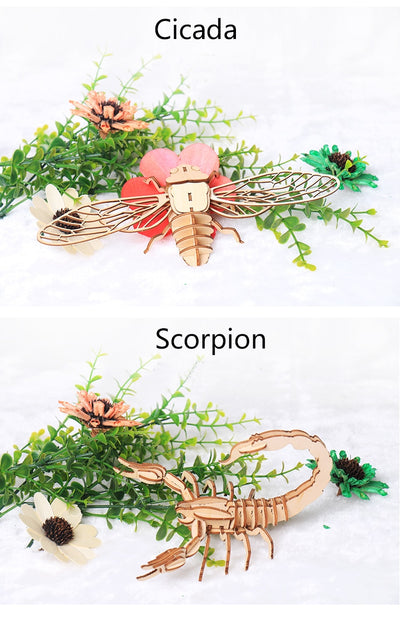 Puzzle 3D de Madera - Modelo de Insecto - Image 8