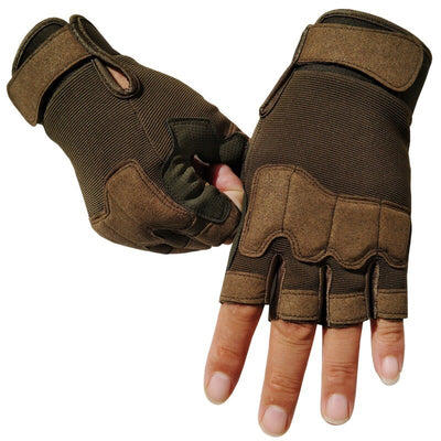 Guantes Tácticos Camuflaje Medio Dedo para Hombre y Mujer - Image 15