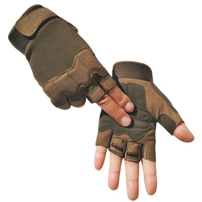 Guantes Tácticos Camuflaje Medio Dedo para Hombre y Mujer - Image 16