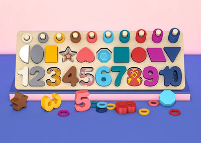 Tablero de Bloques Logarítmicos - Puzzle Numérico Educativo - Image 2
