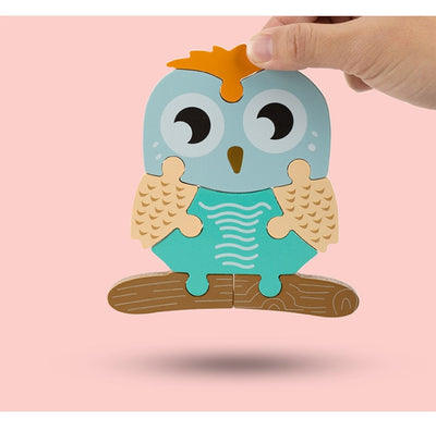 Puzle 3D de Animales de Dibujos Animados - Image 27