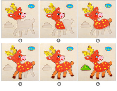 Juguetes Tridimensionales de Madera para Niños - Image 37