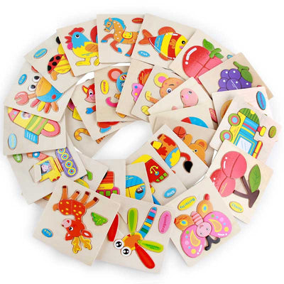 Juguetes Tridimensionales de Madera para Niños - Image 40