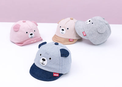 Gorro de Algodón Infantil con Diseños Animados para Bebés - Image 13