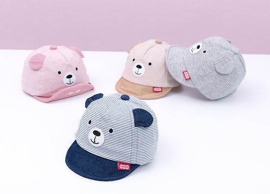 Gorro de Algodón Infantil con Diseños Animados para Bebés - Image 13