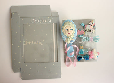 Set de Accesorios para Cabello Infantil - Horquillas, Moños y Peine Princesa - Image 11
