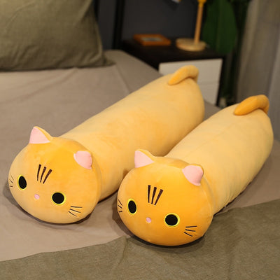 Almohada Gato Grande de Peluche Suave - Muñeco Largo para Abrazar - Image 16