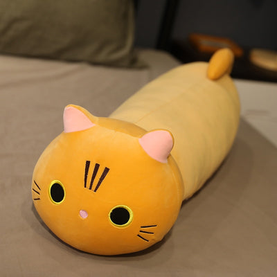 Almohada Gato Grande de Peluche Suave - Muñeco Largo para Abrazar - Image 18