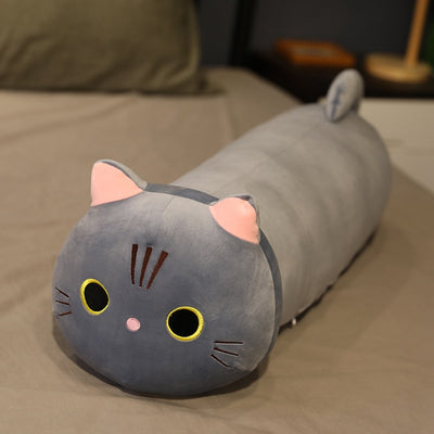 Almohada Gato Grande de Peluche Suave - Muñeco Largo para Abrazar - Image 19