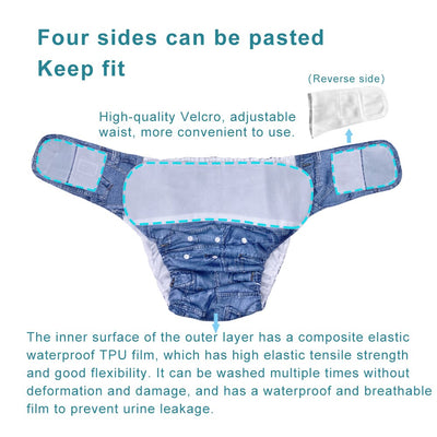 Pantalones de Incontinencia Ajustables para Adultos Mayores - Image 4