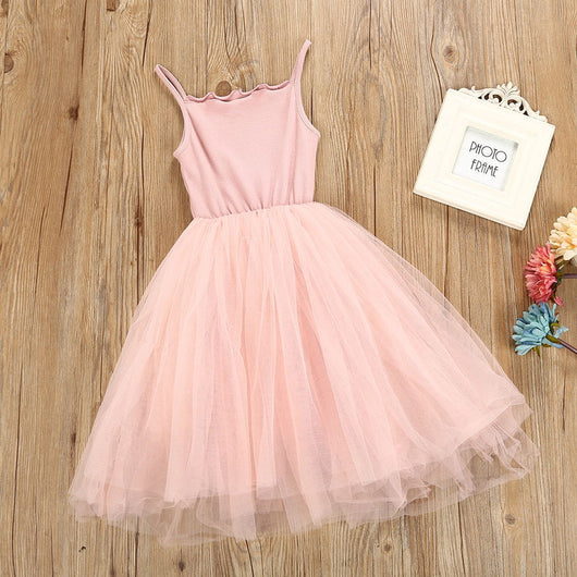 Vestido Infantil de Encaje Elegante para Niñas 3-8 Años - Image 11