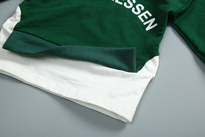 Sudadera con capucha estampado letras para niño - Image 25