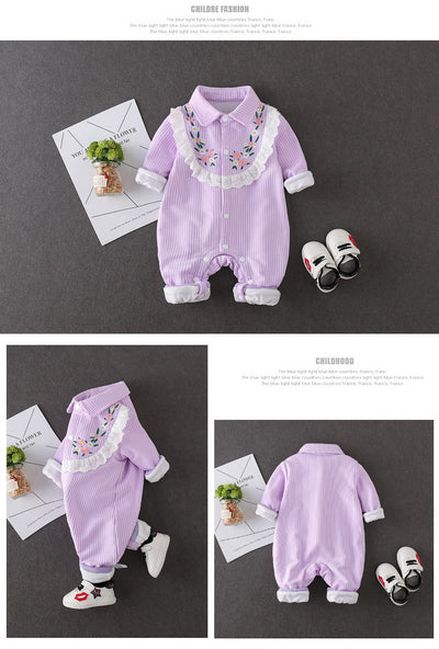 Vestido Princesa Adorable para Bebé - Ropa Cómoda para Paseos - Image 4