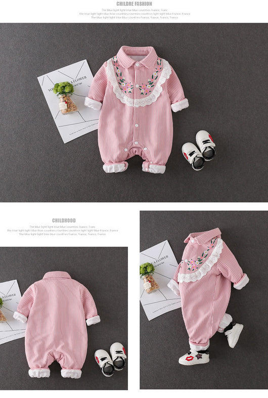 Vestido Princesa Adorable para Bebé - Ropa Cómoda para Paseos - Image 5