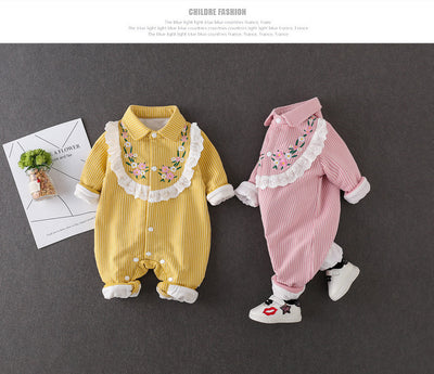 Vestido Princesa Adorable para Bebé - Ropa Cómoda para Paseos - Image 7