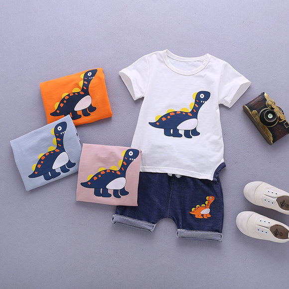 Conjunto de Dos Piezas Temática Dinosaurio
