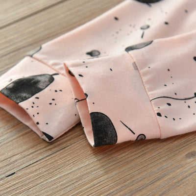 Pantalón con Estampado de Globos y Playera de Algodón Manga Corta - Image 14