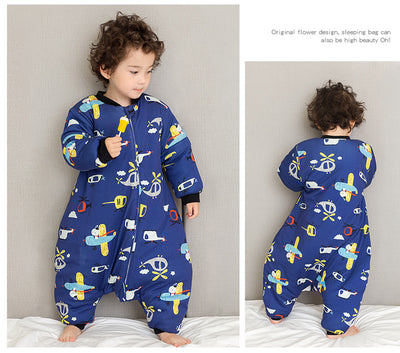 Pijama de una pieza para bebé otoño e invierno - Image 3