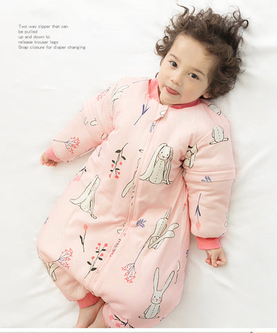 Pijama de una pieza para bebé otoño e invierno - Image 4