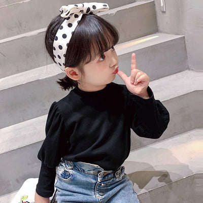 Blusa Infantil con Mangas Abullonadas - Camisa de Algodón para Niña - Image 5
