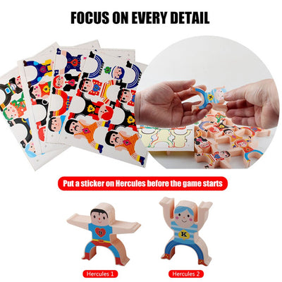 Bloques Apilables Hércules: Juego Interactivo Padre-Hijo de Equilibrio y Construcción - Image 14