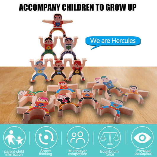 Bloques Apilables Hércules: Juego Interactivo Padre-Hijo de Equilibrio y Construcción - Image 16
