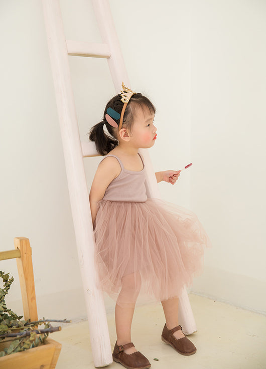 Vestido de Tirantes en Malla para Niñas - Image 19