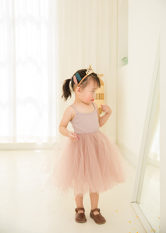 Vestido de Tirantes en Malla para Niñas - Image 22