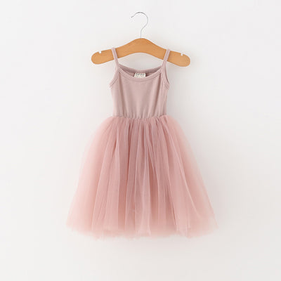 Vestido de Tirantes en Malla para Niñas - Image 37