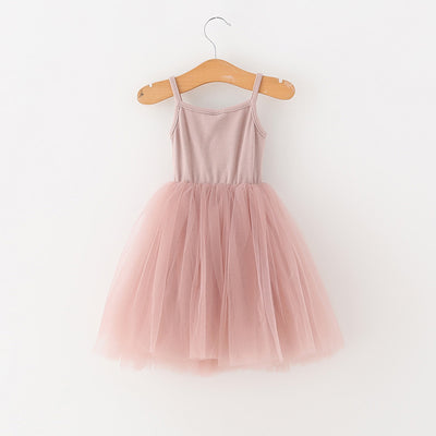 Vestido de Tirantes en Malla para Niñas - Image 39