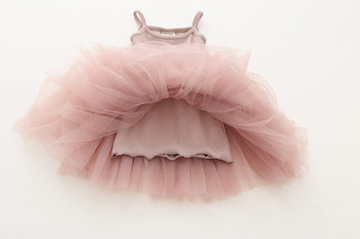 Vestido de Tirantes en Malla para Niñas - Image 44