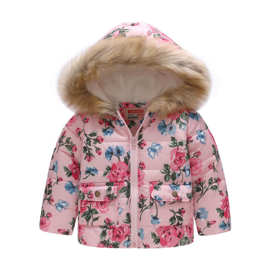 Chaqueta Térmica Infantil con Capucha - Algodón Grueso Acolchado Unisex - Image 6