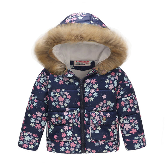 Chaqueta Térmica Infantil con Capucha - Algodón Grueso Acolchado Unisex - Image 9