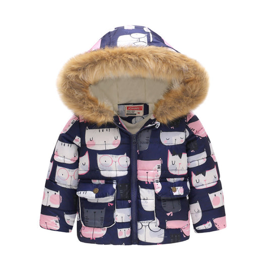 Chaqueta Térmica Infantil con Capucha - Algodón Grueso Acolchado Unisex - Image 13