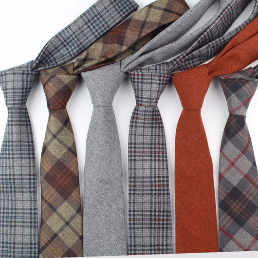 Corbata Ultra Angosta de Lana para Hombre - Elegancia Sofisticada - Image 33