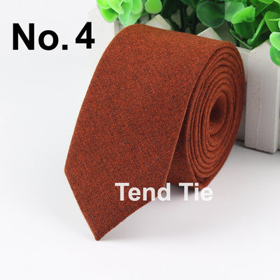 Corbata Ultra Angosta de Lana para Hombre - Elegancia Sofisticada - Image 38