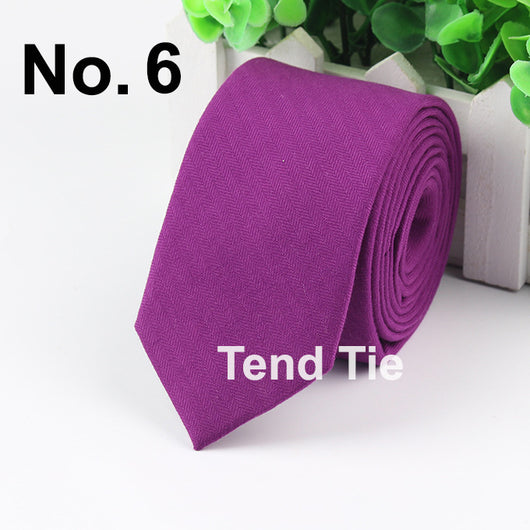 Corbata Ultra Angosta de Lana para Hombre - Elegancia Sofisticada - Image 40