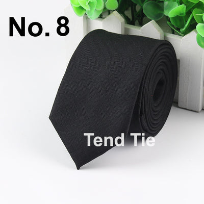 Corbata Ultra Angosta de Lana para Hombre - Elegancia Sofisticada - Image 42