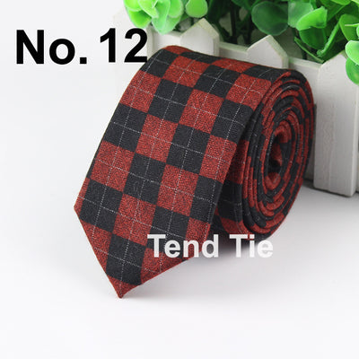 Corbata Ultra Angosta de Lana para Hombre - Elegancia Sofisticada - Image 46