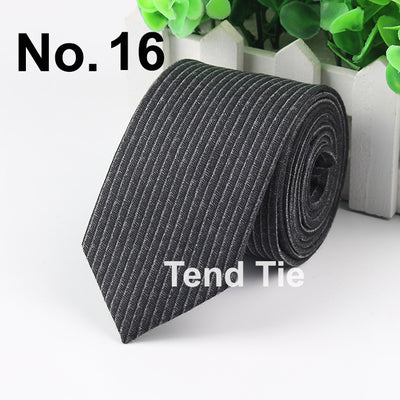 Corbata Ultra Angosta de Lana para Hombre - Elegancia Sofisticada - Image 50