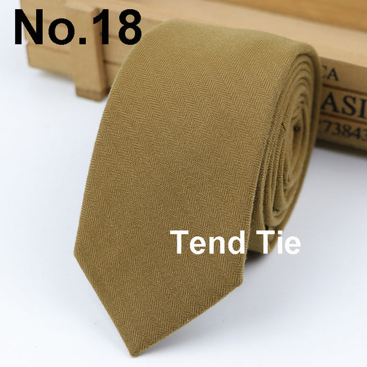Corbata Ultra Angosta de Lana para Hombre - Elegancia Sofisticada - Image 52